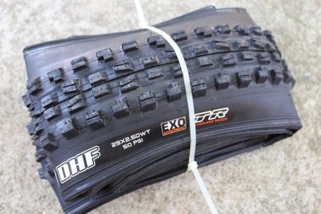 Maxxis Minion DHF 29x2.50" WT EXO TR Dual 60 anvelopa pliabila - fata - Img 4