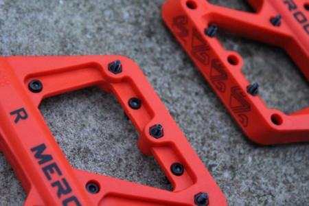 Meroca Slim - Nylon Flat Pedal - Portocaliu - Img 4