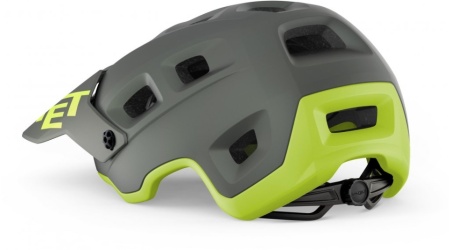 MET Terranova casca S (52-56cm) gray lime/matt - Img 4