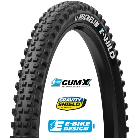 Michelin E-Wild anvelopa spate Competition Line E25 - 29x2.60" Tubeless pliabil - Img 2