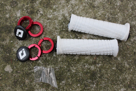 Odi Troy Lee Designs MTB Grip - alb/rosu - Img 3