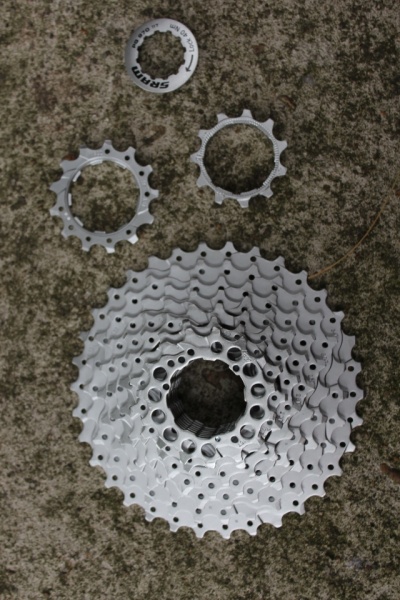 Pinion Sram PG970 - 11-34T - 9vit. Argintiu - Img 3
