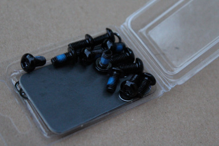 Quaxar Torx set 12buc. - suruburi disc - negru - Img 2