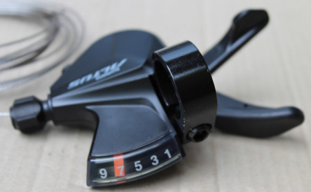 Shimano Altus SL-M2010 3X9 vit. set fata + spate cu cablu - Img 7