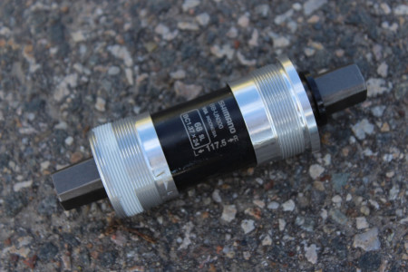 Shimano BB-UN300 monobloc rulment, ax patrat 117mm/68mm - Img 2