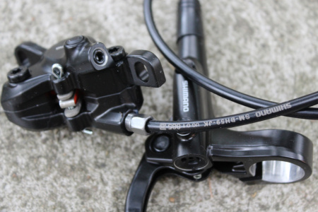 Shimano BR-MT200 set complet 850/1450 + Discuri203/203mm - Img 3