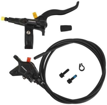 Shimano DEORE BL-M4100/BR-MT4100 set frane disc fata+spate - Img 4