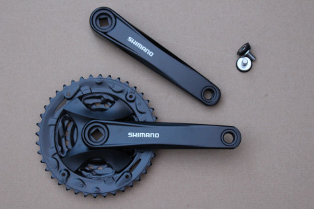 Shimano FC-MT101 Tourney 40-30-22T - angrenaj 170mm - Img 3