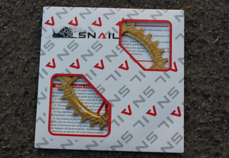Snail Narrow Wide CNC Ultralight 34T 104bcd - Auriu - Img 5