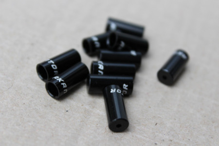Capat camasa schimbator aluminiu 4mm - set 10buc. negru - Img 2