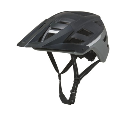casca Crivit Enduro - Medium-Large 58-61CM - Gri/Negru - Img 3