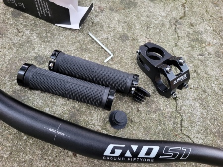 Ghost-Wake combo ghidon 780mm + pipa + manson - Negru - Img 3