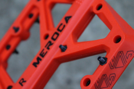 Meroca Slim - Nylon Flat Pedal - Portocaliu - Img 5