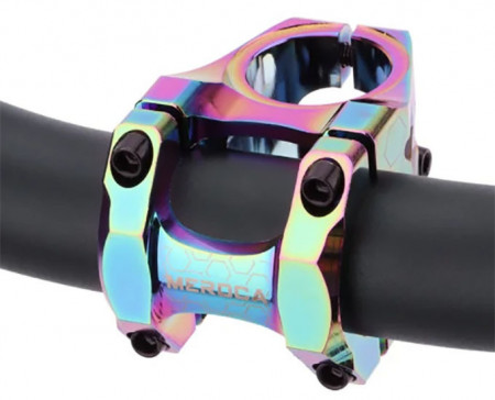 Meroca SuperLight pipa CNC 31.8' - 35mm oil slick - Img 3