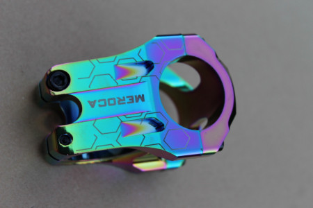 Meroca SuperLight pipa CNC 31.8' - 35mm oil slick - Img 8