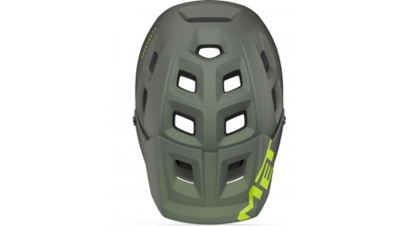 MET Terranova casca S (52-56cm) gray lime/matt - Img 5
