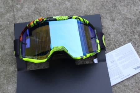 O'Neal B-10 Attack Goggle - Radium blue lens - ochelari MTB - Img 5