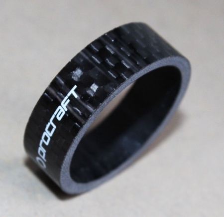 Procraft carbon Spacer 1.1/8" negru 10mm - Img 2