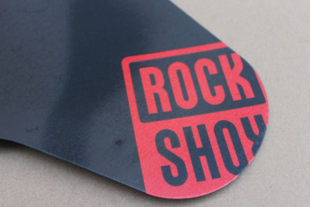RockShox Mudguard - logo rosu - Img 2
