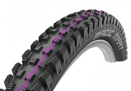 Schwalbe Magic Mary Evo 27.5x2.40 Addix Super Gravity DH TL-Easy U-Soft