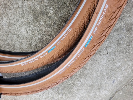 Schwalbe Road Cruiser Active - 26x1.75 - Brown-Reflex sarma - Img 4
