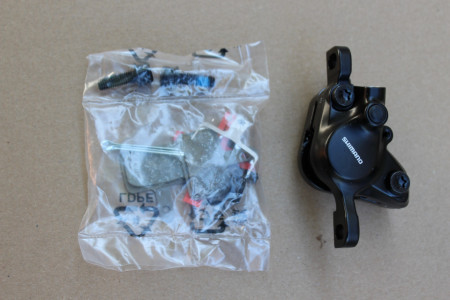 Shimano BR-MT200 Post-Mount etrier + placute si accesorii - Img 6
