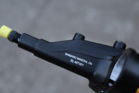 Shimano MT420 4-piston disc frane set complet + adaptoare IS J-Kit - Img 4