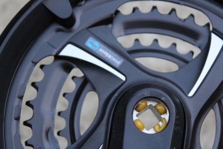Shimano TOURNEY FC-TX801 Protectie 8-vit. angrenaj ax patrat 48/38/28T. - Img 5