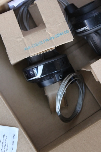 Shimano TOURNEY SL-RV400 3x7-viteza Revoshift Set manete schimbator - Img 4