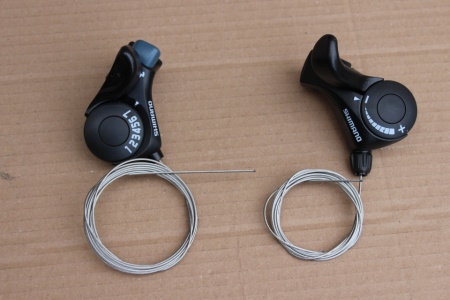 Shimano TOURNEY SL-TX30 3x7-vit maneta spate - Img 2