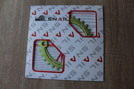 Snail Narrow Wide CNC Ultralight 32T 104bcd - Verde - Img 2