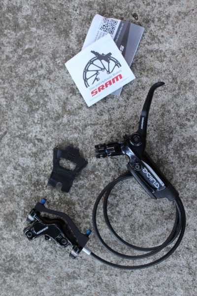 SRAM Guide T - frana disc fata + adaptor 20mm - Img 4