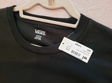 Vans Classic Fit tricou marime L - negru - Img 2