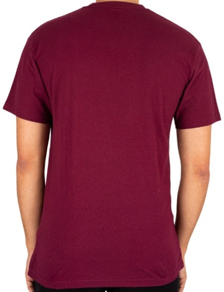 Vans Mini Script-B Fit tricou marime L - burgundy - Img 3