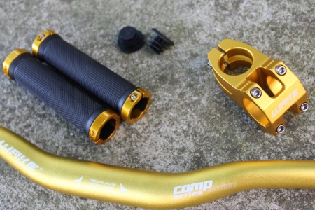 Wake combo ghidon 780mm + pipa + manson - Auriu - Img 2