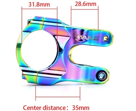 Wake SuperLight pipa CNC 31.8' - 35mm oil slick - Img 2