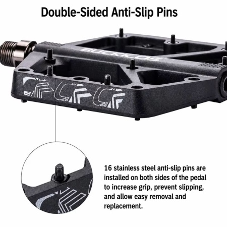 Buklos Slim - Nylon Flat Pedal - Rosu - Img 3