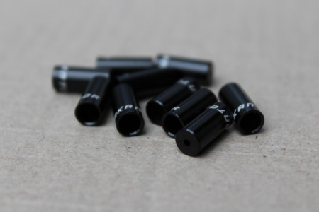 Capat camasa schimbator aluminiu 4mm - set 10buc. negru - Img 3