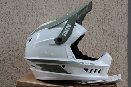 Casca iXS XACT Evo White/Chalk - Fullface - marime L-XL(60-62mm) - Img 3