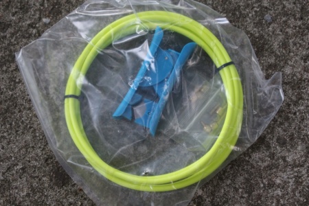 Conducta (furtun) frana hidraulica 2500mm + accesorii(verde) - Img 4