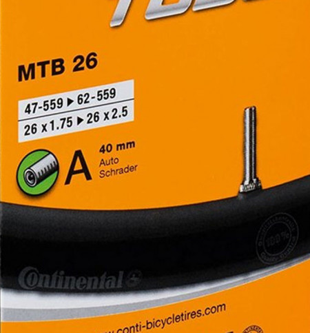 Continental Tube Wide 26x1.75-2.50 AV. - camera bicicleta - Img 3