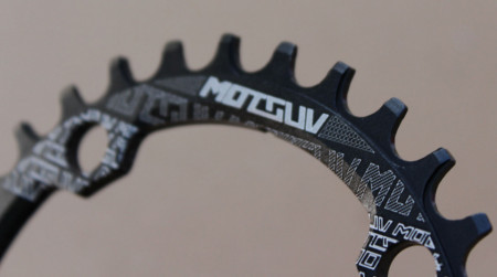 Foaie Ovala Motguv 32T - narrow wide 1x7-12 viteza - Negru 104bcd - Img 4