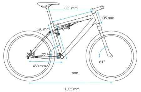 HoheAcht Besta Monto Comp Mullet Carbon - XL rosu 2025 GPS integrat - Img 2