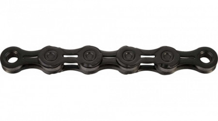 KMC X11EL Black Tech + quick link 118L hollow - lant bicicleta - Img 2