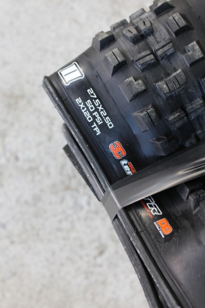 Maxxis Minion DHR II 27.5x2.50" WT TR-DD 3C MaxxTerra 120 anvelopa pliabil - Img 5