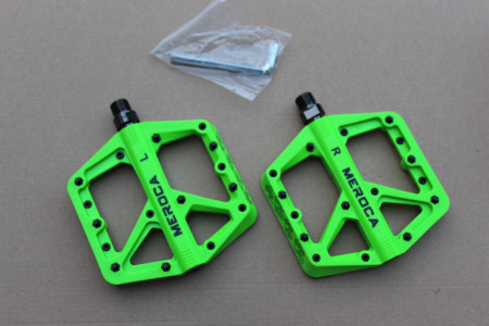 Meroca Slim - Nylon Flat Pedal - Verde - Img 2