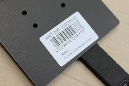 Radon cheie con 17mm - negru - Img 2