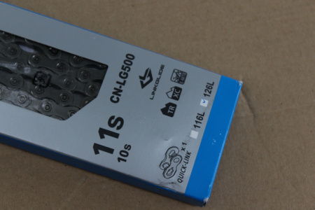Shimano CN-LG500 Linkglide 10/11vit. 126L cu Quick Link E-bike - Img 5