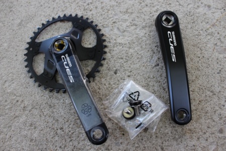 Shimano CUES FC-U4000 9/10/11 viteza angrenaj 170mm - MTB/Trekking 40T. narrow wide - Img 4