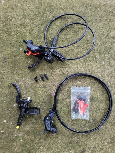 Shimano SLX BR-M7120-B J-Kit set complet - 4 piston - Img 3